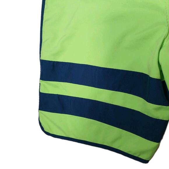 Hurley Block Party Swim Boardshorts Mens Size 36 Tropical Trunks Striped Sport - Picture 2 of 16